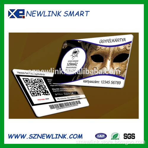 High end store advertisement metro pvc card